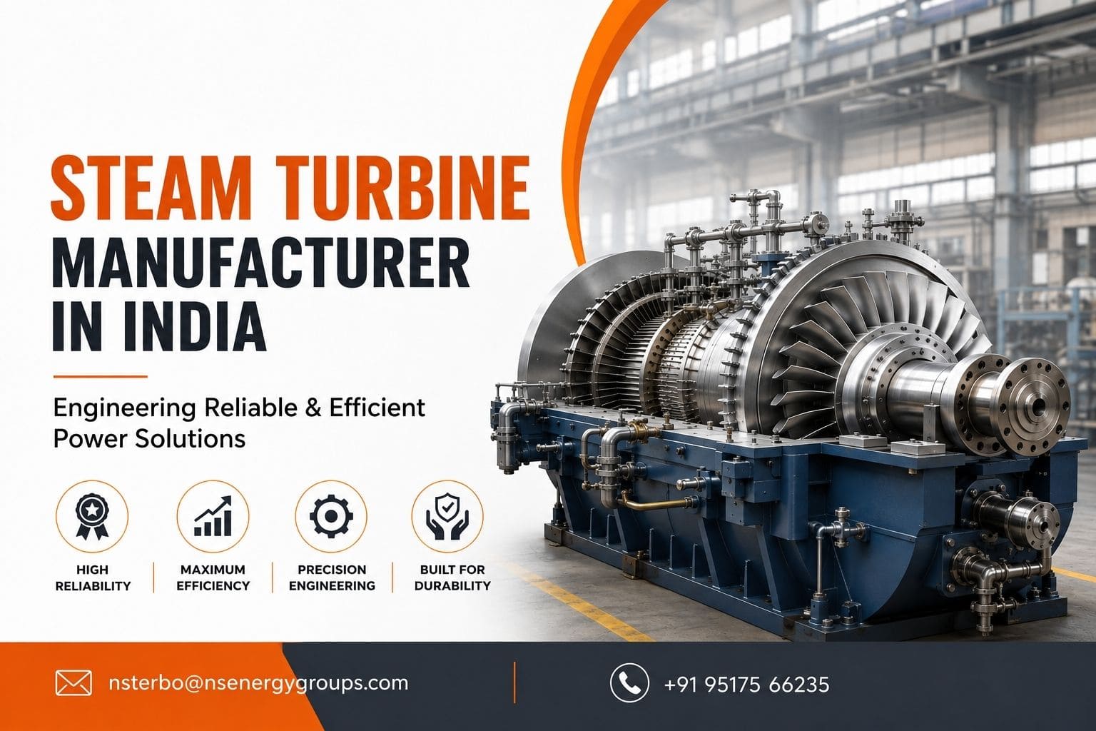 Steam Turbine Manufacturer in India: Engineering Reliable & Efficient Power Solutions